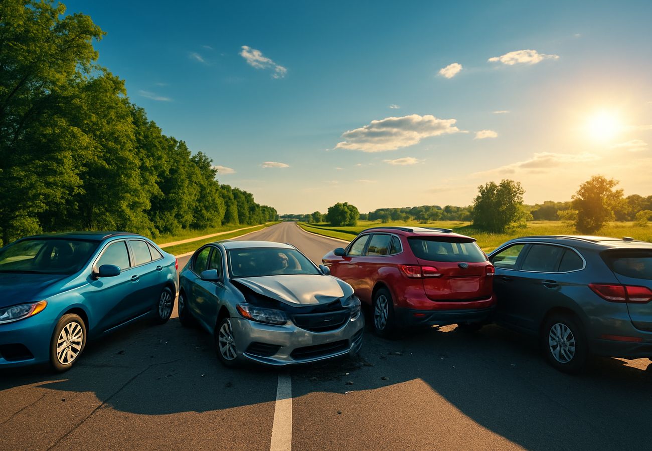 How Sudden Weather Changes Lead to Multi-Car Accidents