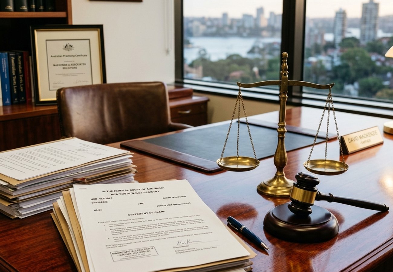 Legal documentation and gavel representing a Personal Safety Intervention Order