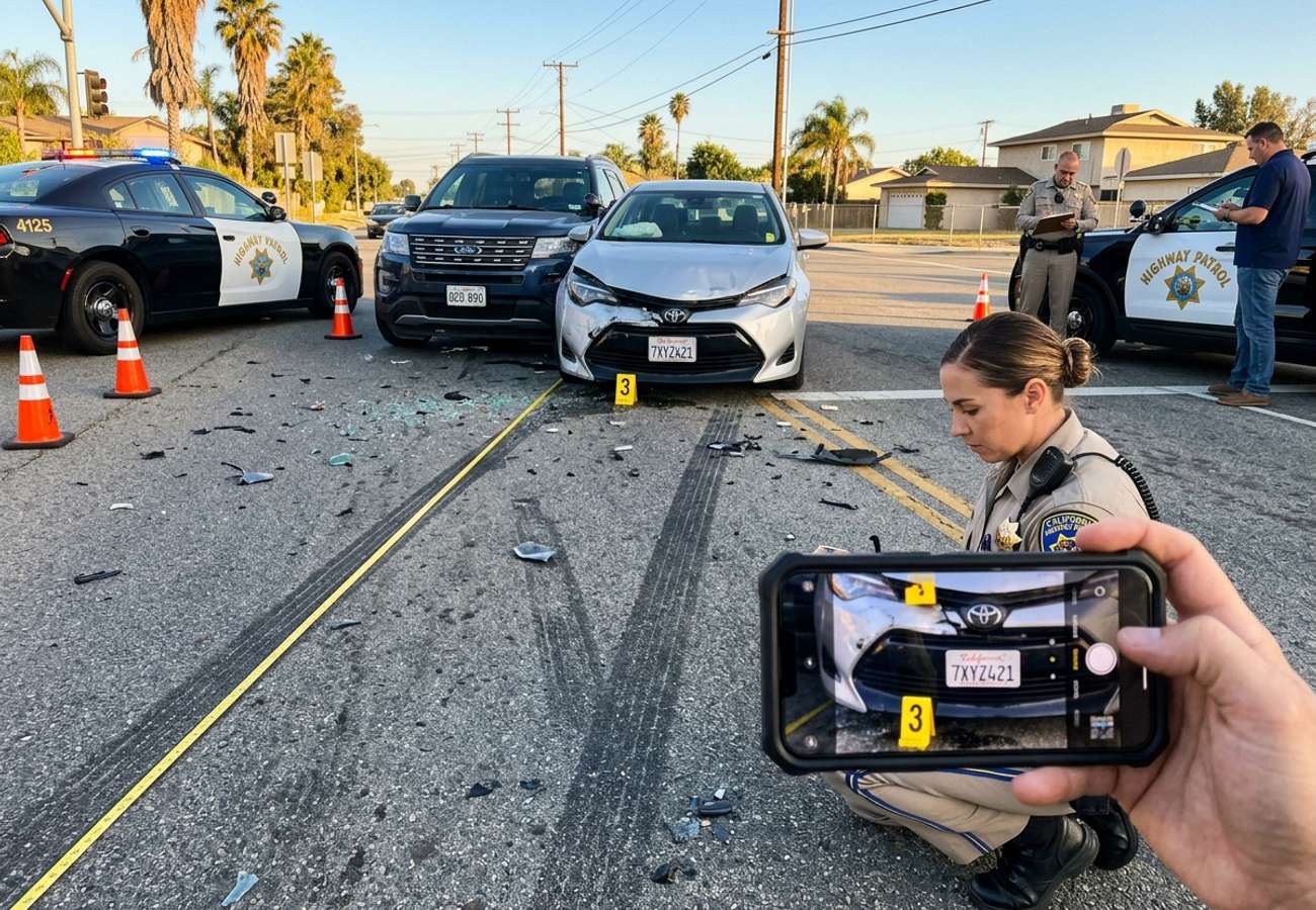 Car Accident Evidence to Preserve in the First 72 Hours