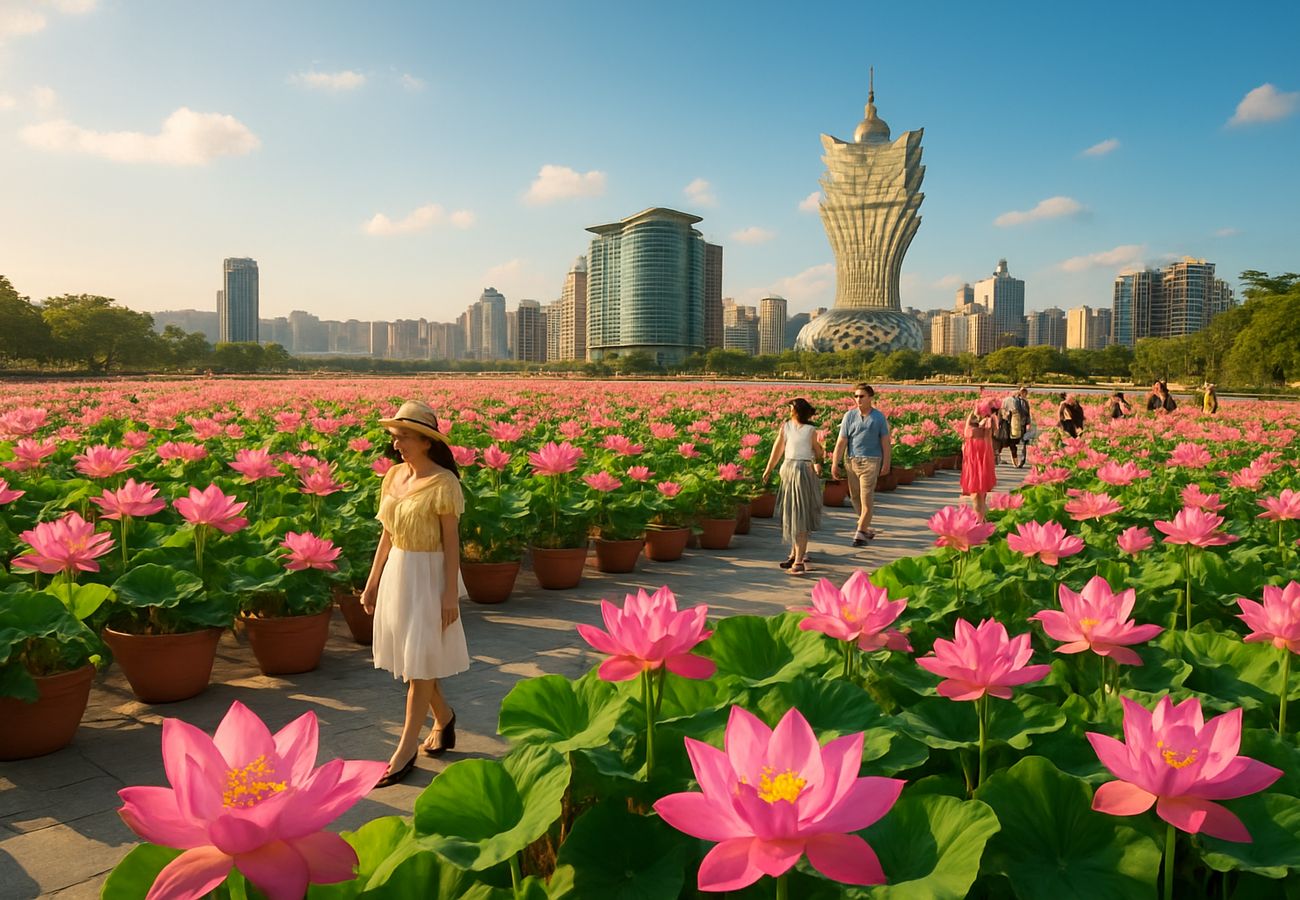 Macao's Lotus Festival 2026 Transforms Summer Tourism With 9,000 Blooms