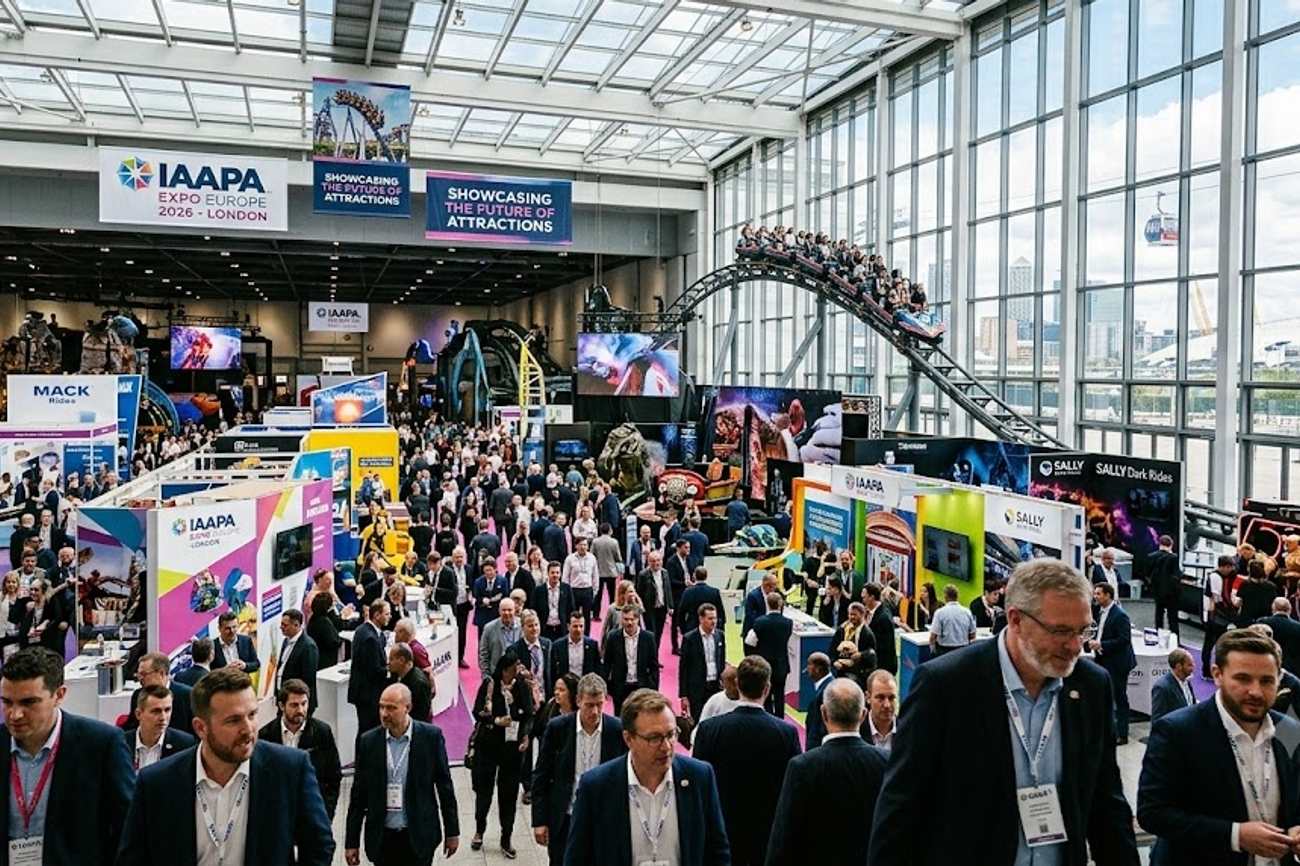 IAAPA Expo Europe 2026 Opens in London With 870 Exhibitors and 70+ Events Showcasing the Future of Attractions