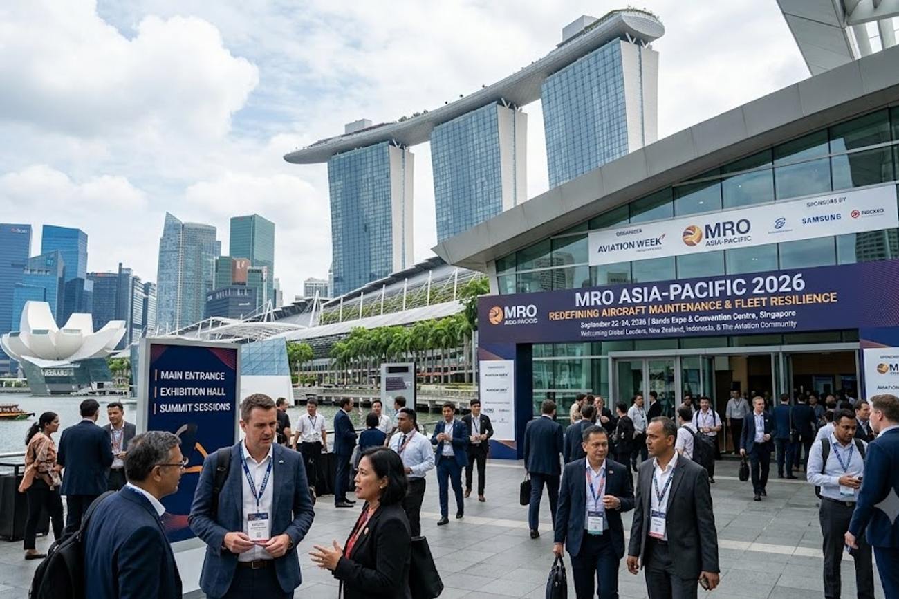 Singapore to Host MRO Asia-Pacific 2026 Aviation Summit