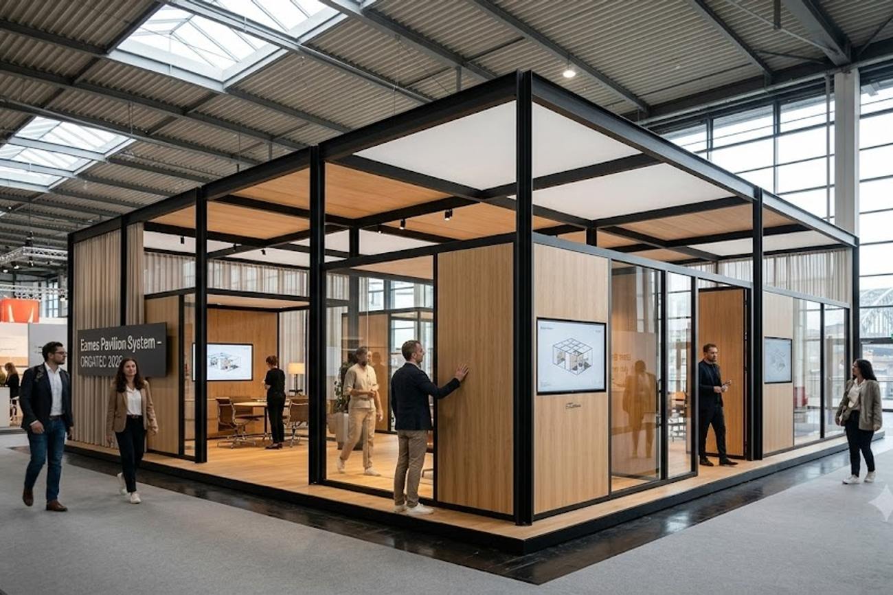 ORGATEC 2026 to Showcase Eames Pavilion System at Cologne Design and Architecture Exhibition