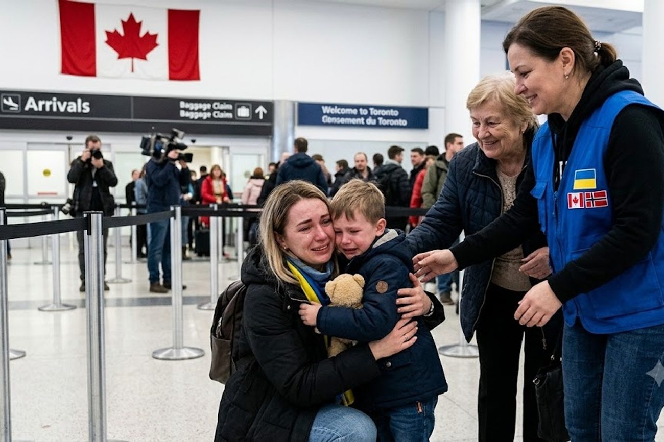 Toronto, Canada: Ukraine and Norway Join Canada to Bring War-Held Children, Civilians Home