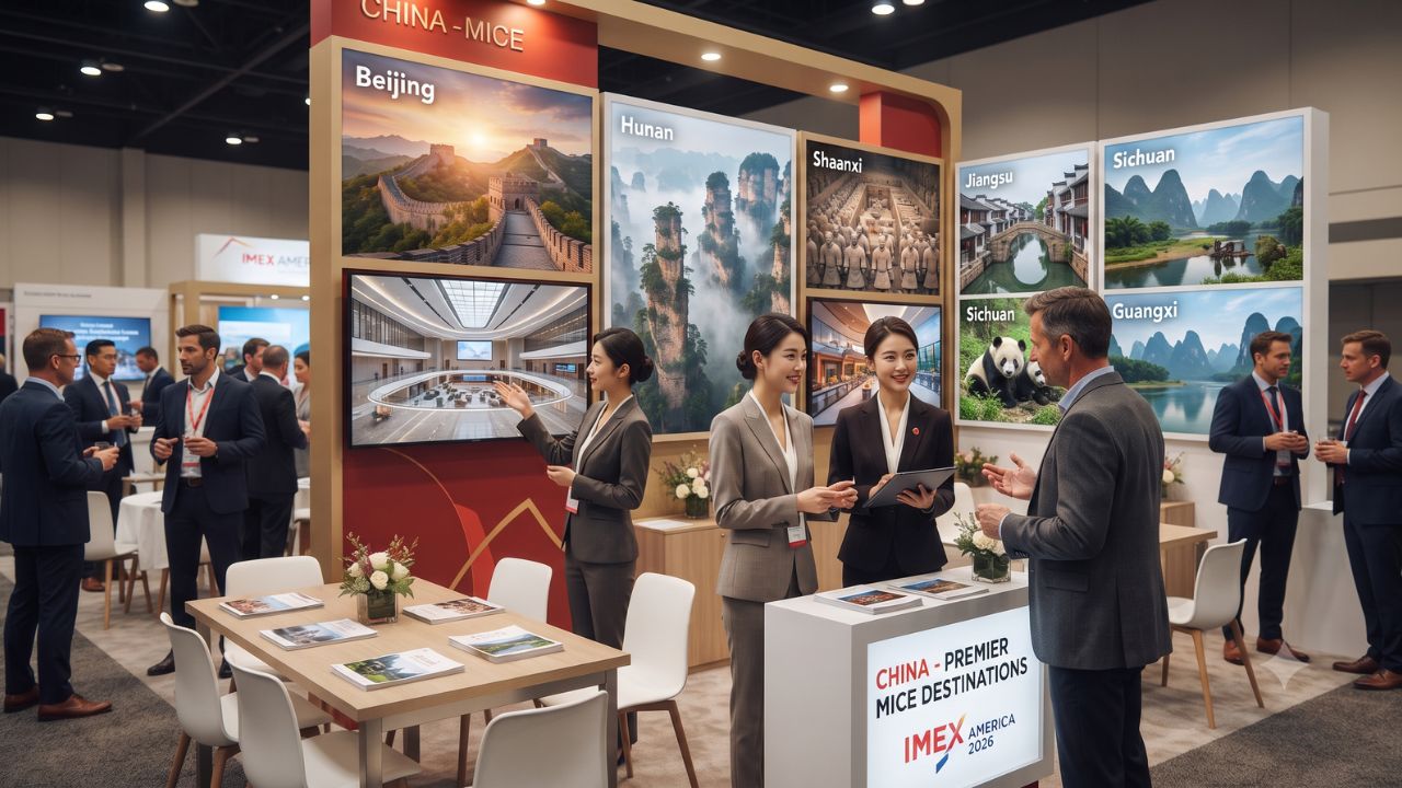 China Targets North American Corporate Travel: Six Premier MICE Destinations Unveiled at IMEX America 2026