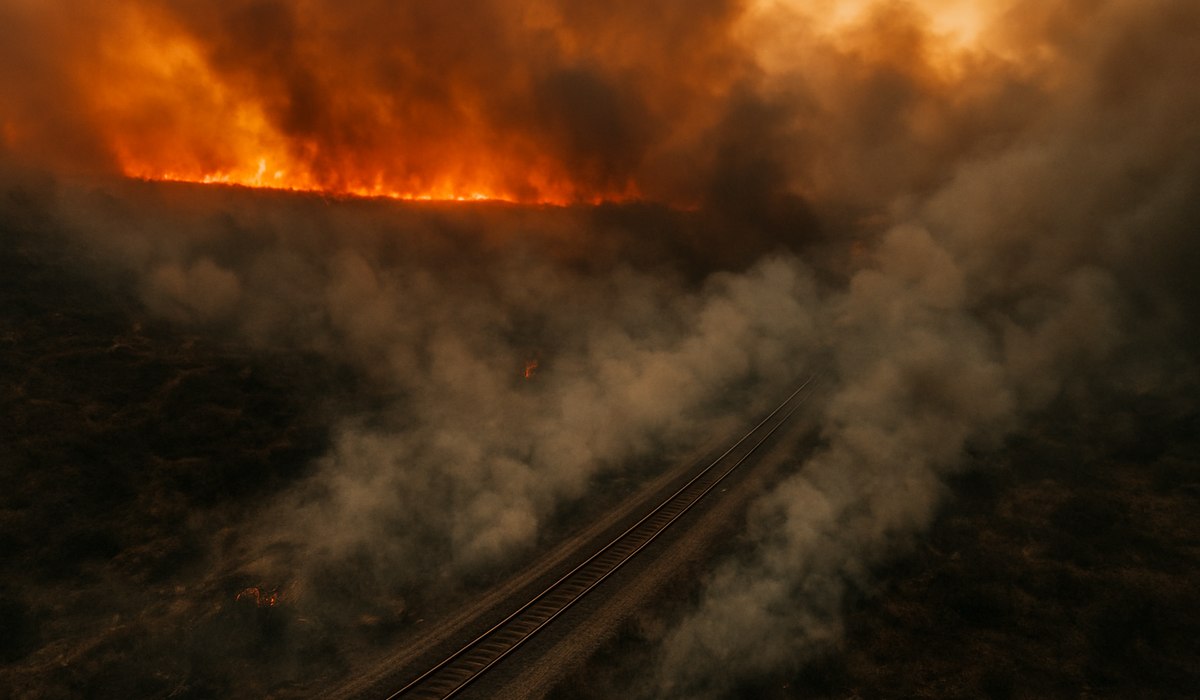 Florida Wildfires Strand Amtrak Riders Over 24 Hours in April 2026