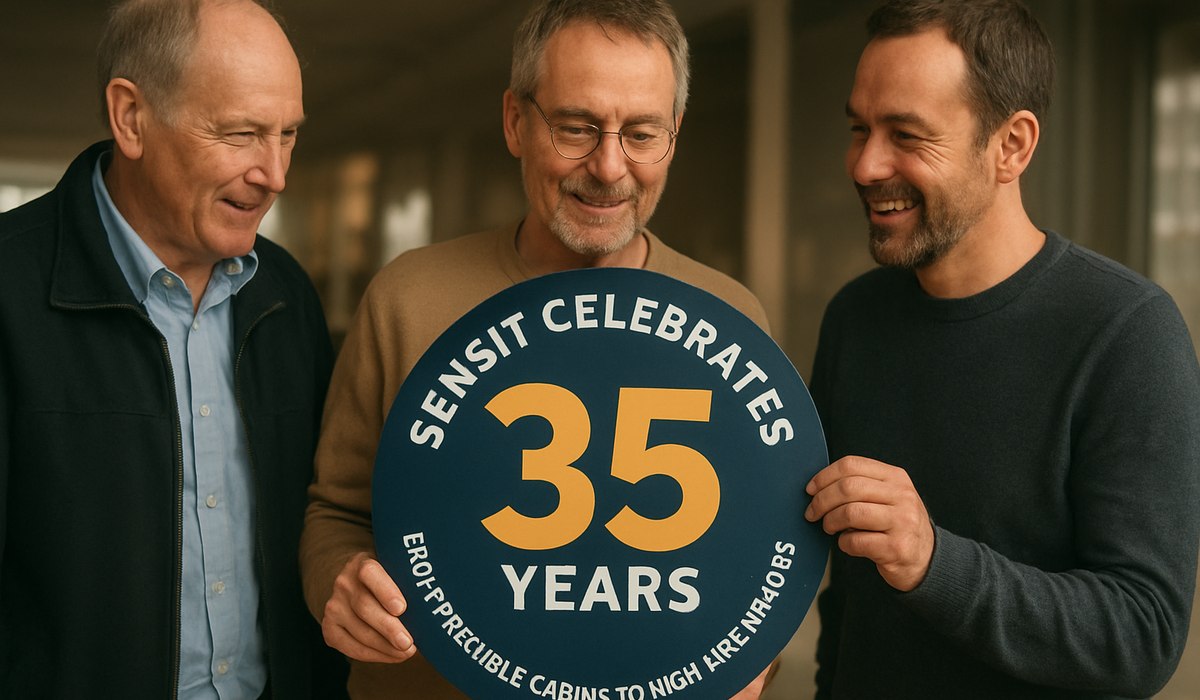 SENSIT Celebrates 35 Years: From Portable Cabins to High-End Sensors