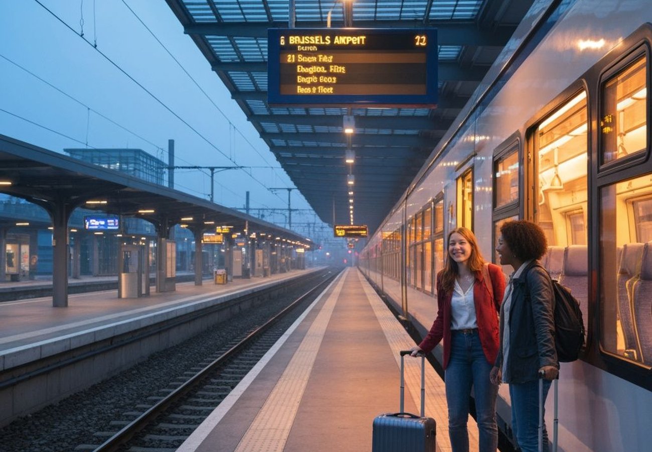 Belgium Launches Night Trains to Brussels Airport From December 2027: Overnight Rail Connects Bruges, Ghent for 3:30 AM Airport Access
