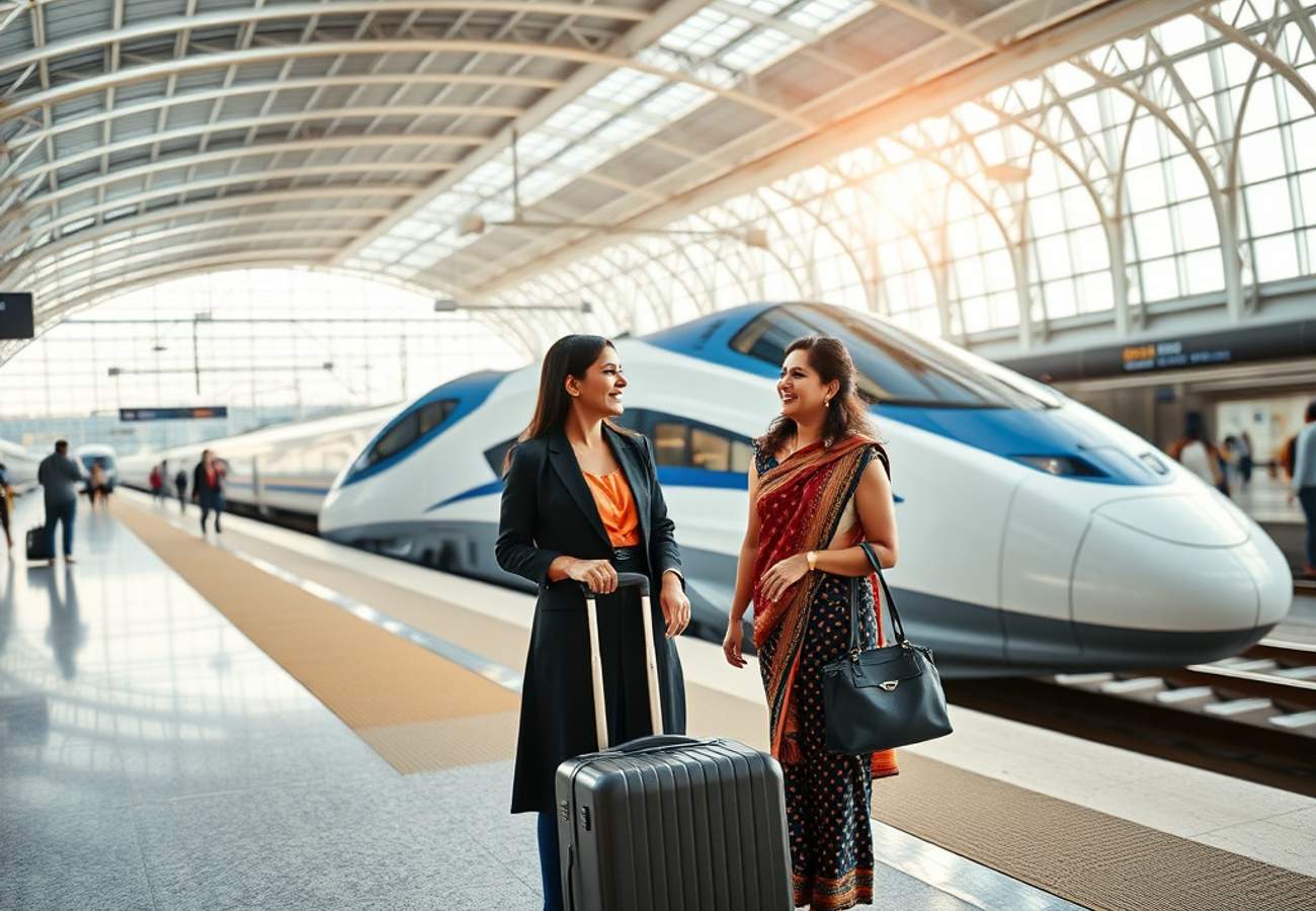 India's Hyderabad-Chennai Bullet Train: 760km High-Speed Rail Cutting Journey Time to 3 Hours by 2026