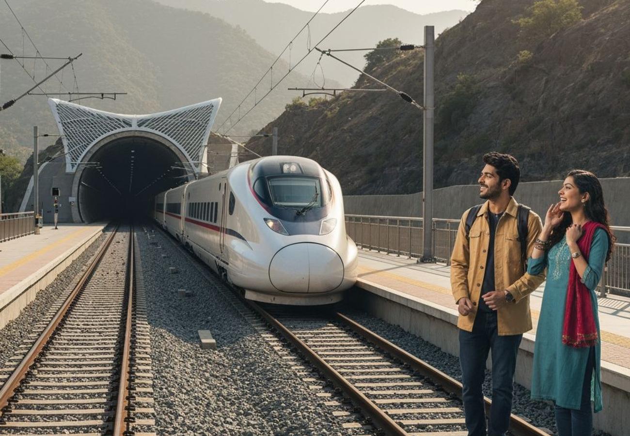 Mumbai-Ahmedabad Bullet Train Deploys Revolutionary Tunnel Hoods Across 8 Mountain Passages to Eliminate High-Speed Pressure Waves