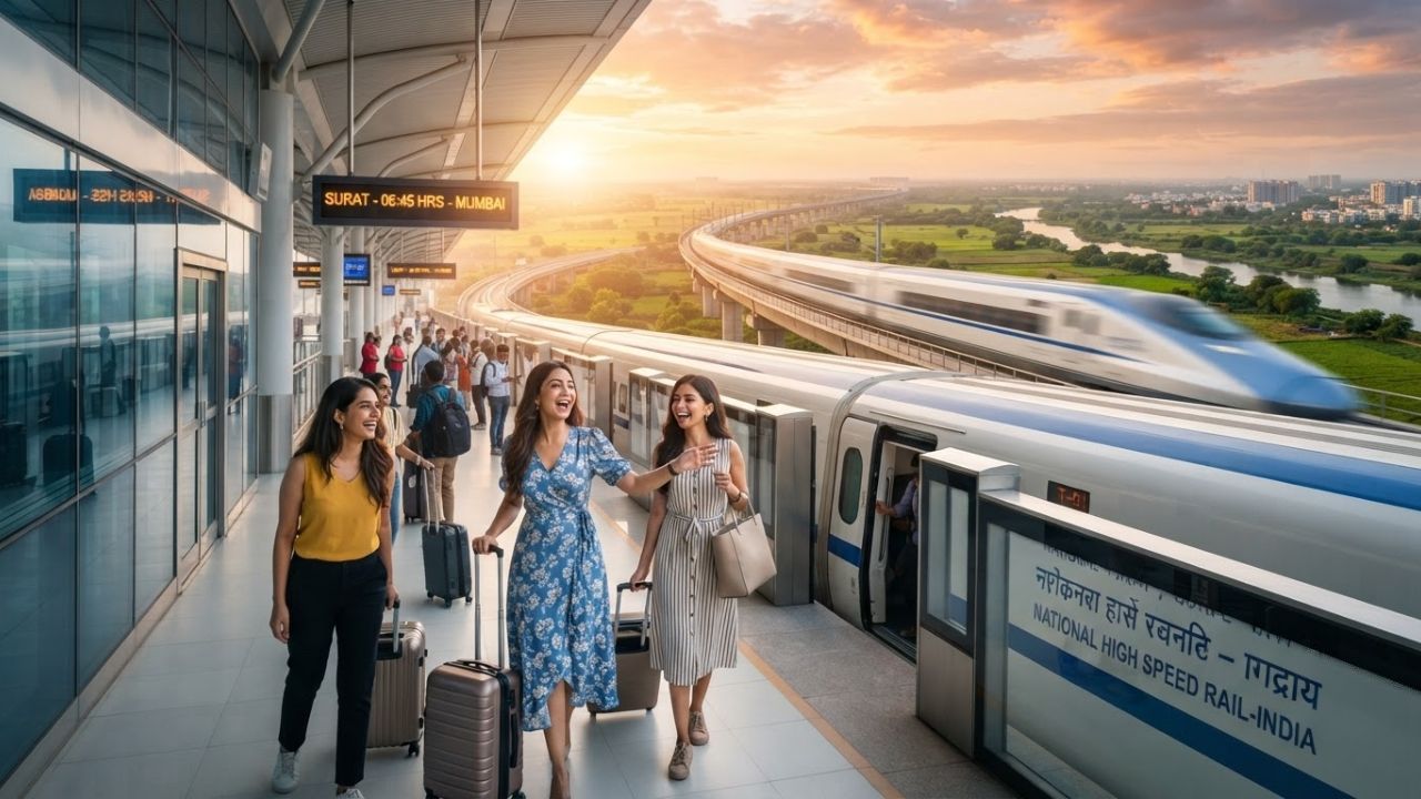 India to Launch First 320-Kmph Bullet Train in 2027: Mumbai-Ahmedabad HSR Timeline
