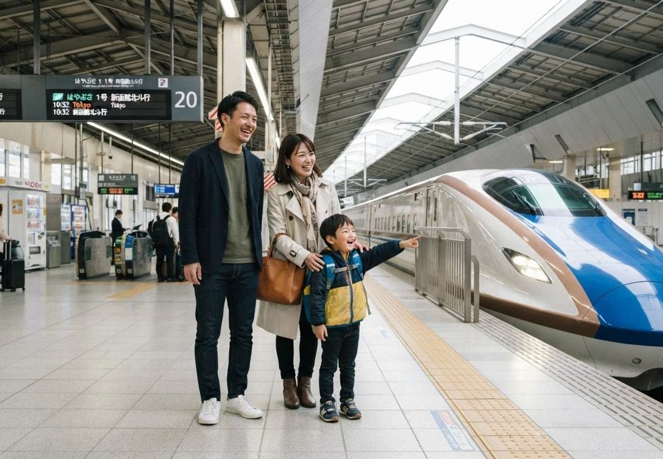 High-speed rail infrastructure connecting Tokyo's international airport hubs
