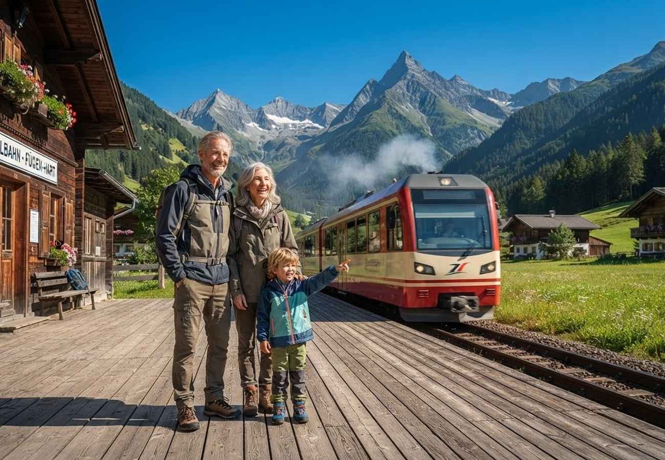 Modern digital rail traffic control system implementation on the Zillertalbahn narrow-gauge railway in Austria
