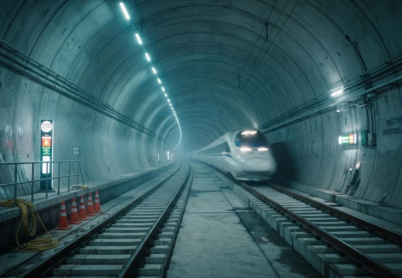 China Completes High-Pressure Shield Cutter Replacement for World's Longest Undersea High-Speed Rail Tunnel in 2026