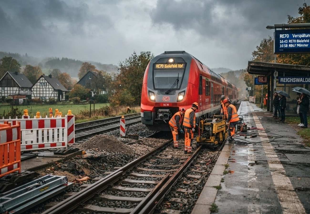 Germany Railway Disruptions: Altenburg and Zwickau Lose Direct Rail Links Until October 2026