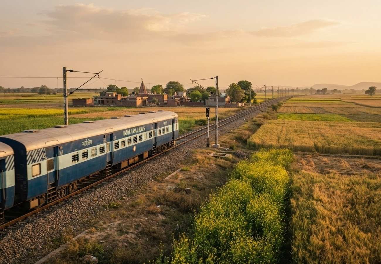 Indian Railways Expands Palwal Local Train Services to Mathura and Kosi Kalan in 2026