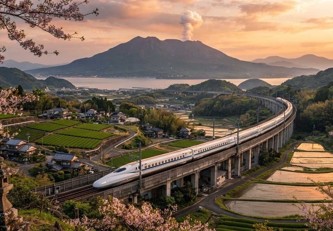 Japan Regional Rail Guide 2026: Exploring Tohoku and Kyushu Cultural Routes and Volcanic Landscapes