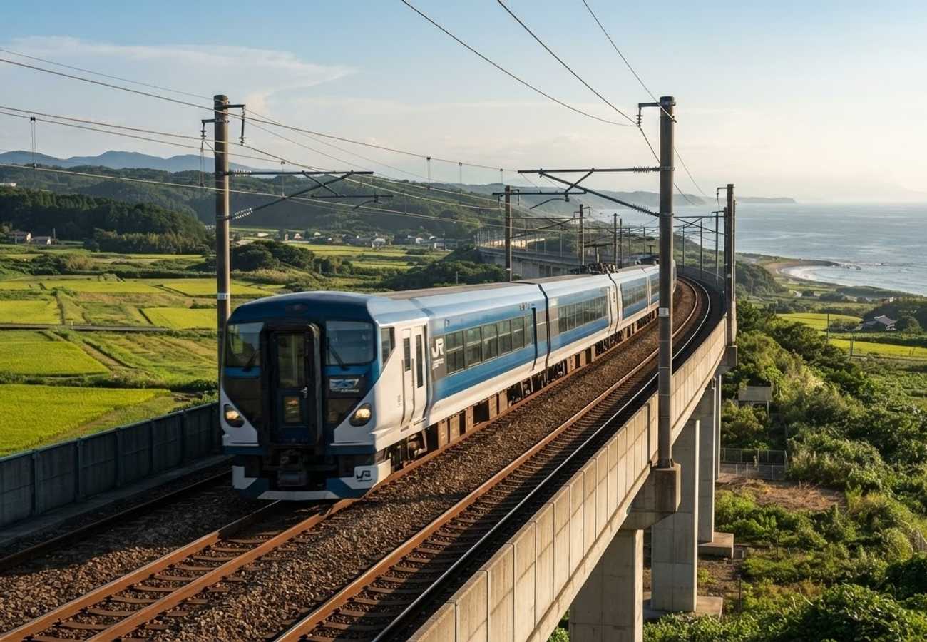 JR East Restores Wakashio Limited Express Service Connecting Tokyo to Chiba Boso Peninsula in 2026