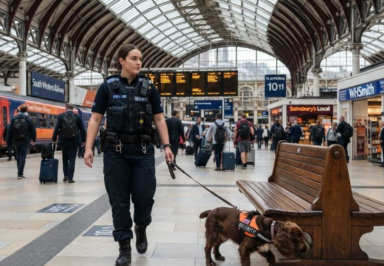 London Waterloo Station Deploys Canine Security Patrols to Enhance Passenger Safety in 2026
