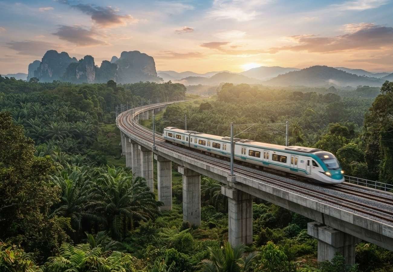 Malaysia East Coast Rail Link ECRL Set for January 2027 Launch Connecting Kota Bharu to Gombak