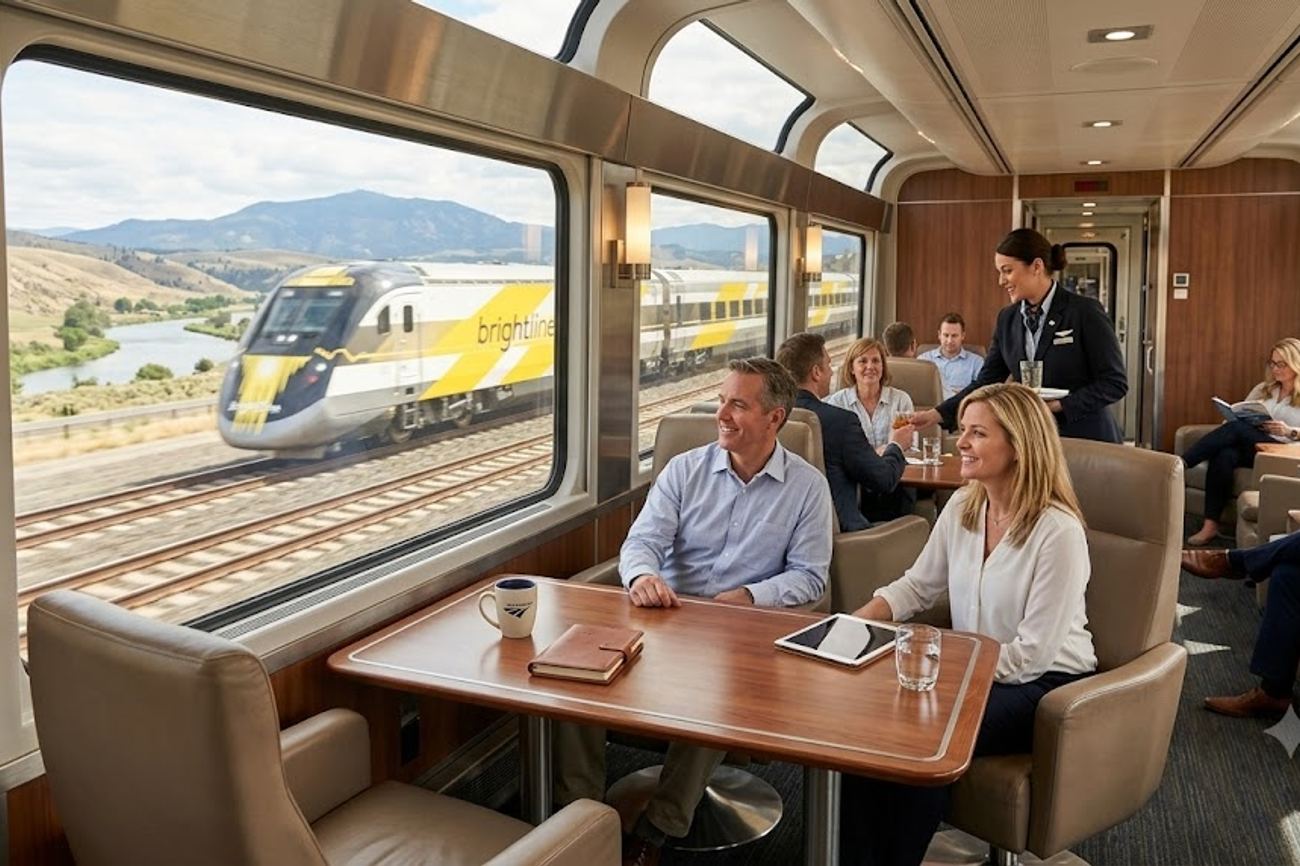 Amtrak Unites Brightline and More in a Stunning US Rail Upgrade for Premium Travellers