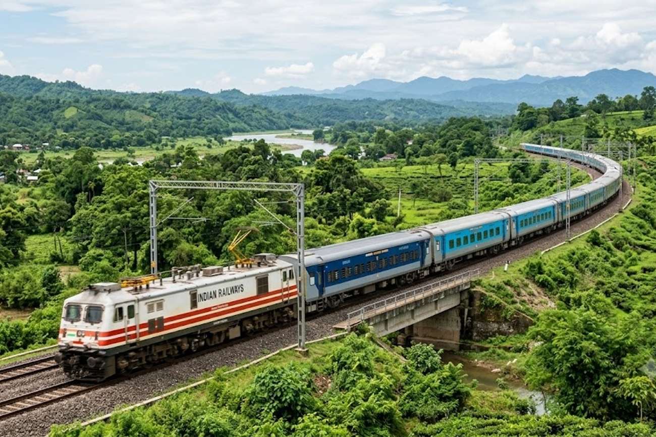 Assam Completes Full Rail Electrification Drive to Deliver Smarter and More Efficient Train Services