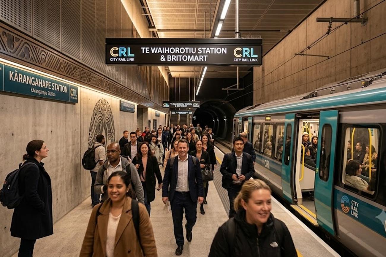 Auckland City Rail Link Opens as New Underground Railway Transforms Central Travel Connectivity