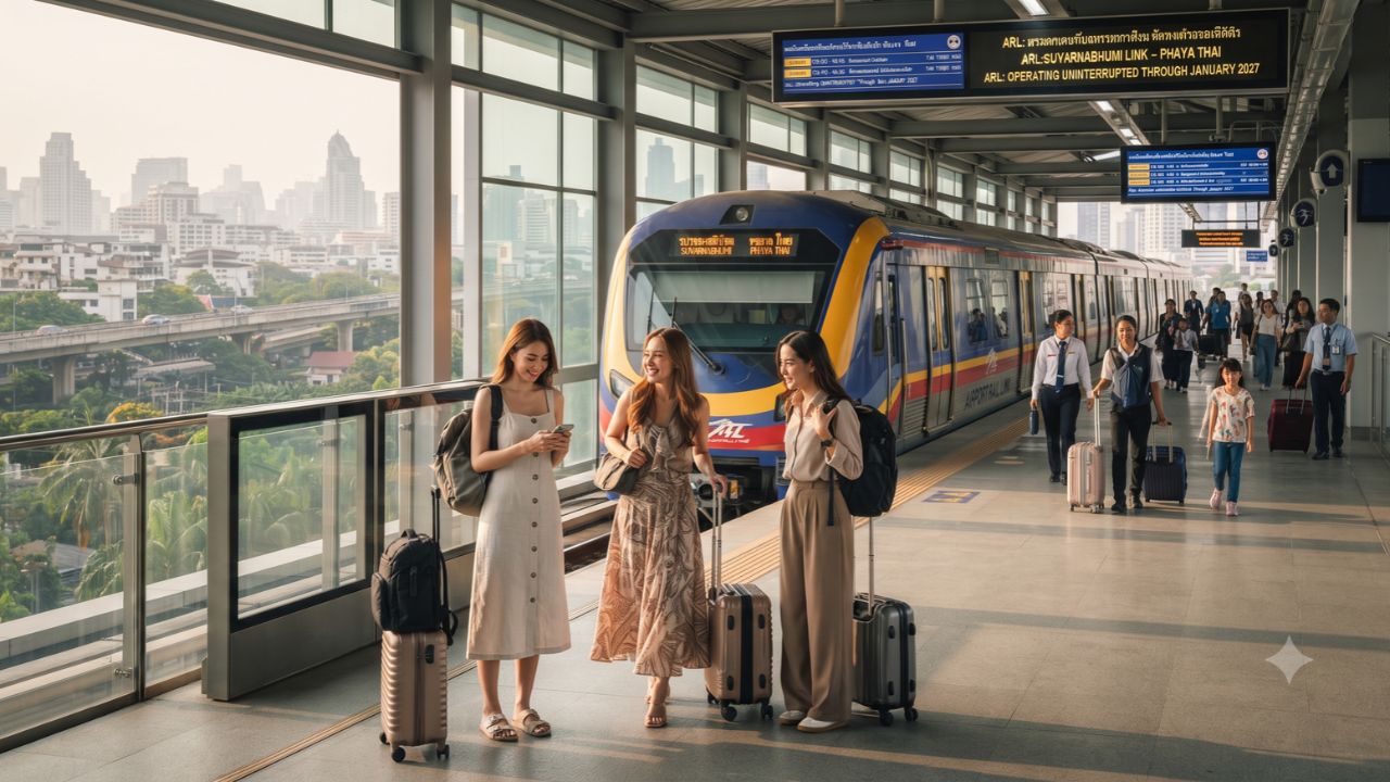 Bangkok Airport Rail Link Secures Temporary Operating Extension Through January 2027
