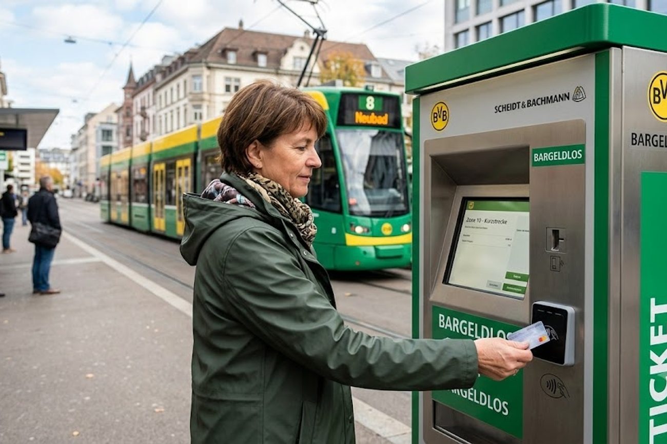 Basel Transport to Deploy 500 Cashless Ticket Systems Starting 2027
