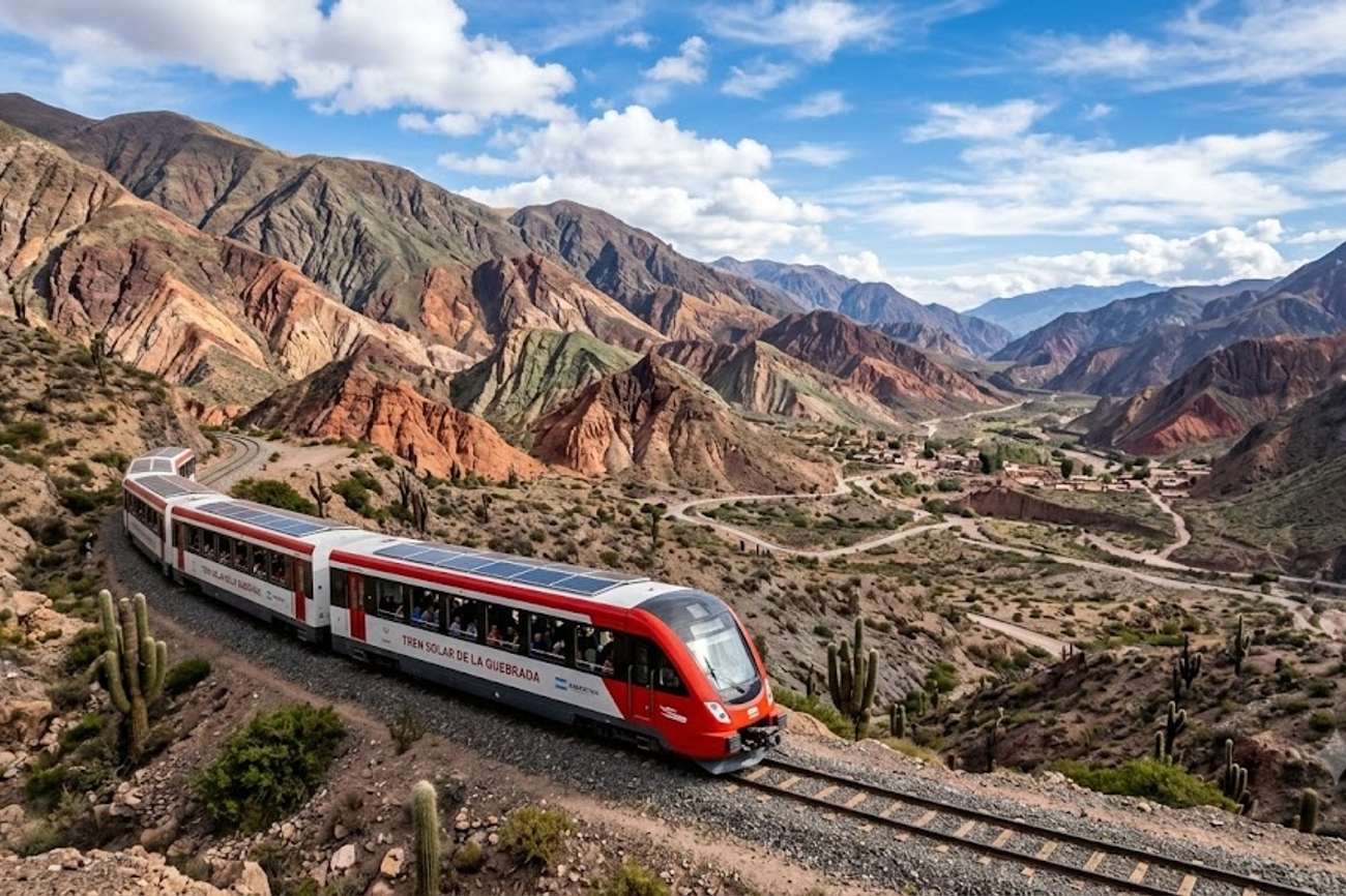 Brazil Along With Chile and More See Argentina’s Solar Train Boost Sustainable Tourism Across UNESCO Andean Valley