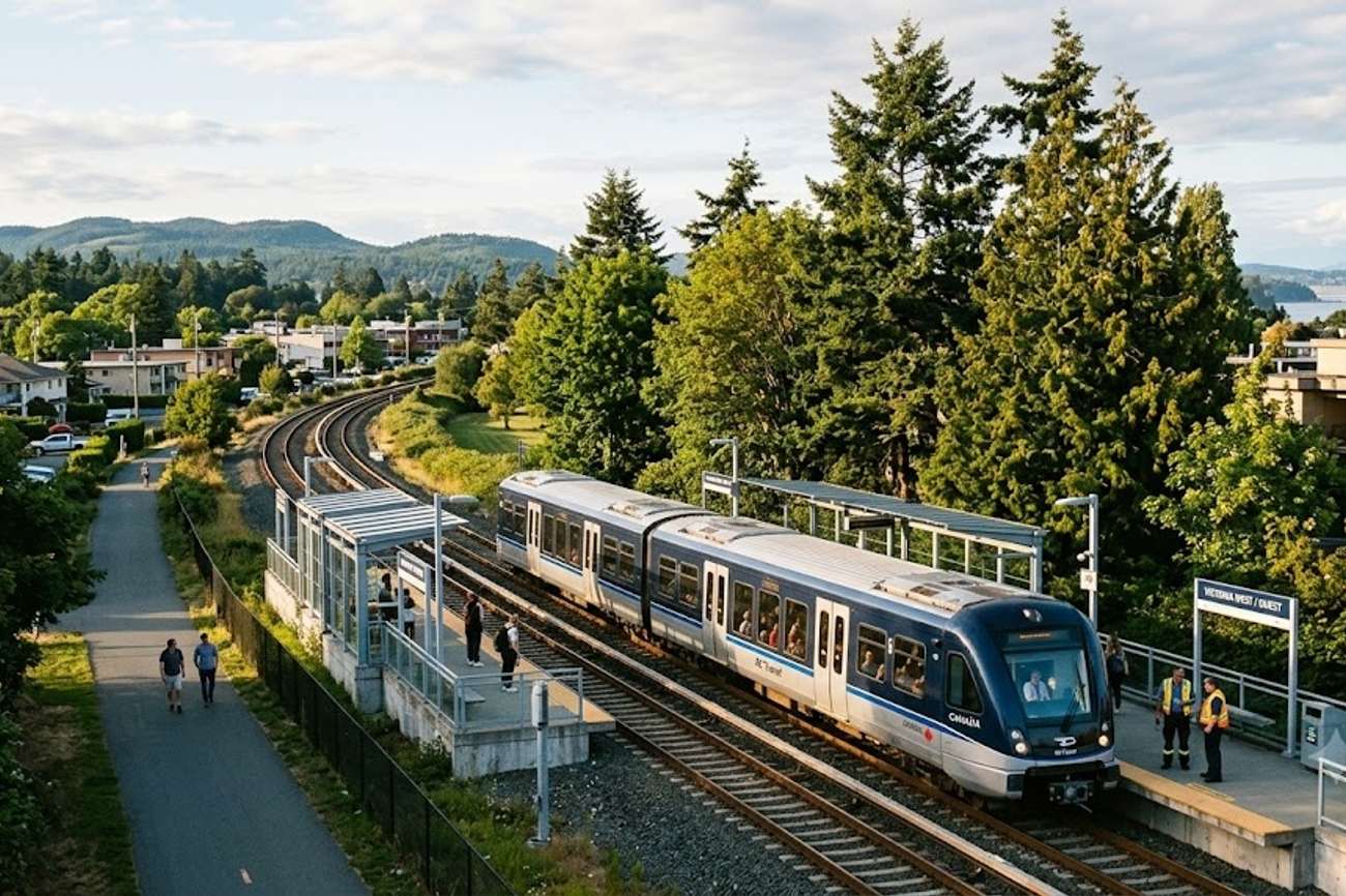 Canada Invests $500,000 to Explore Passenger Rail Link Between Victoria West and Langford
