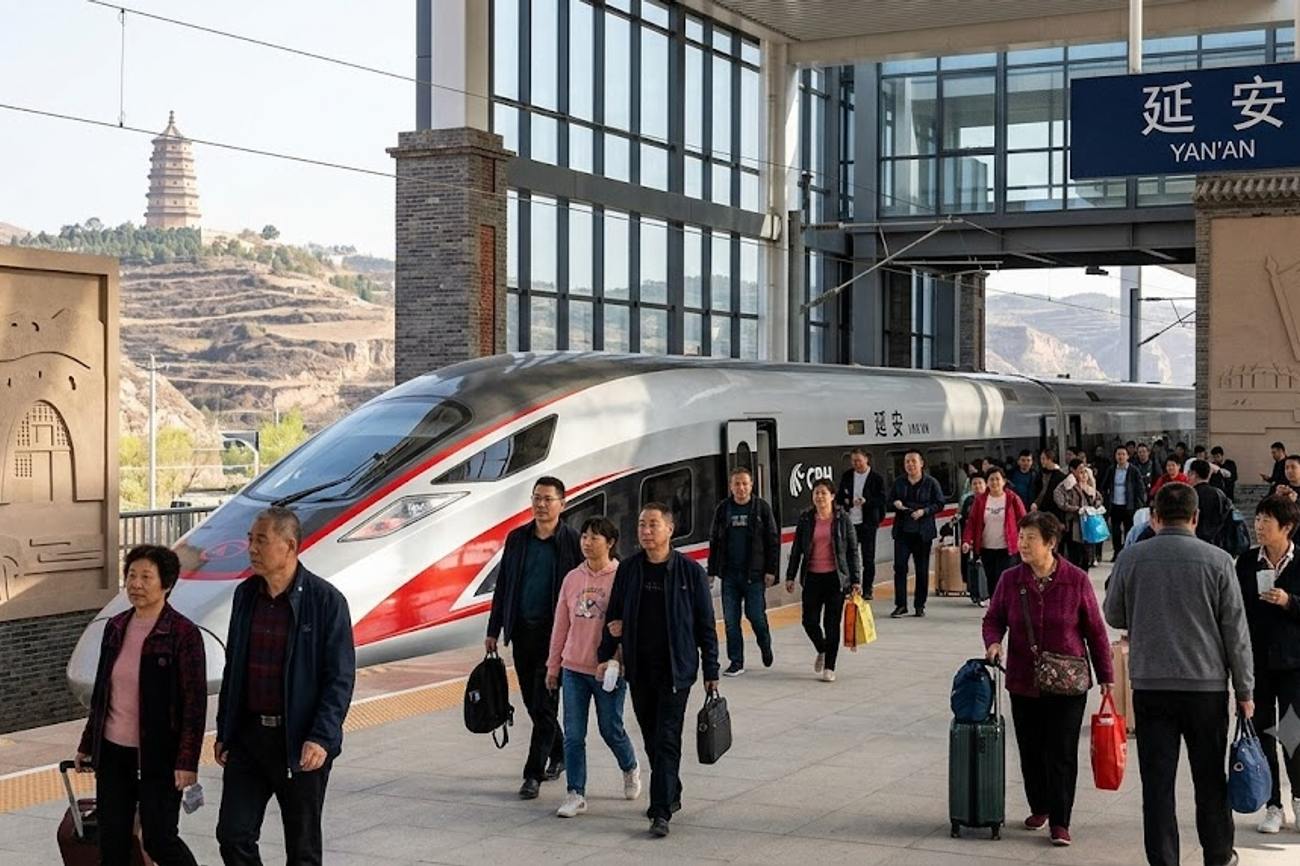 China Travel Boom Surges as Shaanxi Yan’an Unlocks Historic Tourism Growth With New High Speed Railway Connectivity