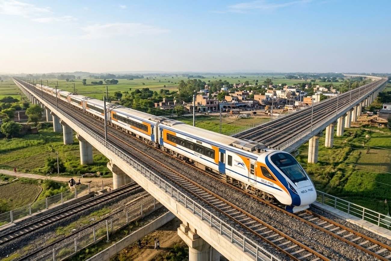 New Delhi-Patna Bullet Train: High-Speed Rail to Cut Travel to 4.5 Hours