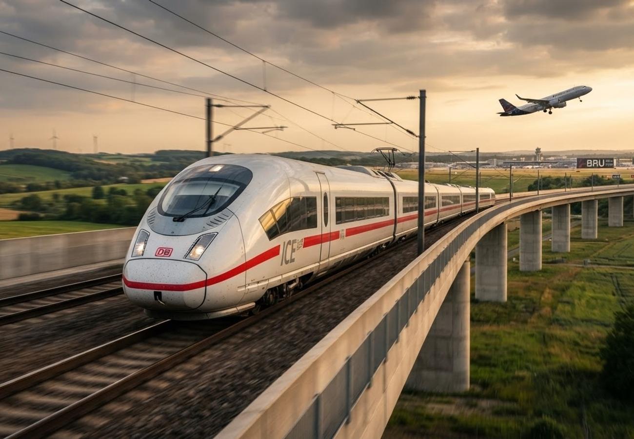 Deutsche Bahn Launches Direct ICE High-Speed Rail Link Between Cologne and Antwerp via Brussels Airport 2026