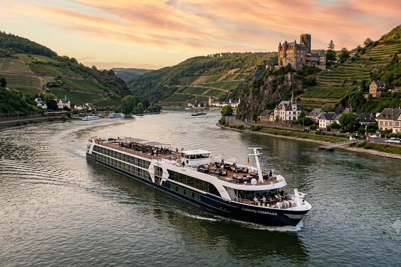 Europe Travel Enters Luxury River Era as Celebrity Compass Reaches Major Water Milestone