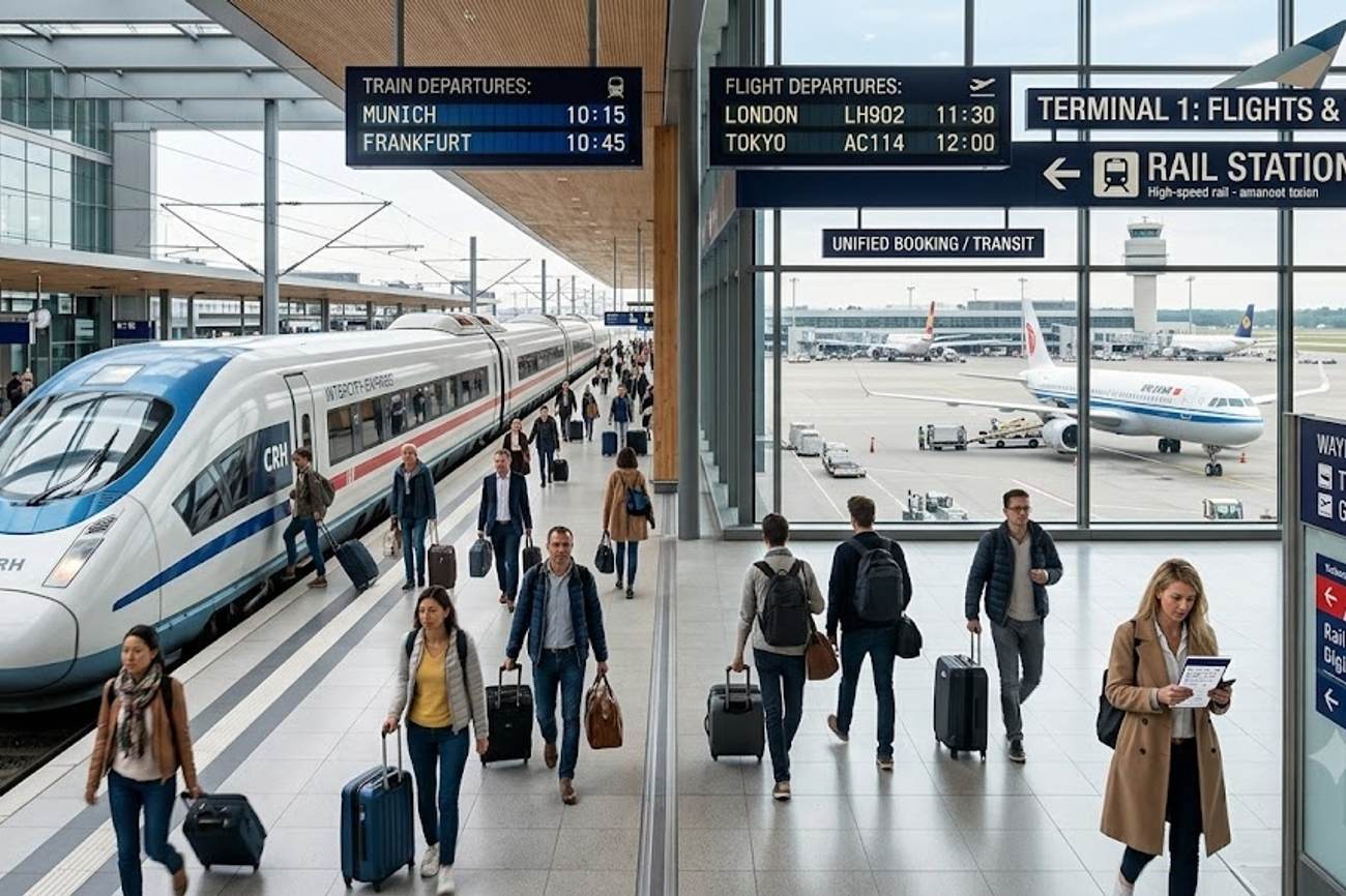 Global Transport Shift: Europe and Asia Lead Integration of Rail and Air Networks