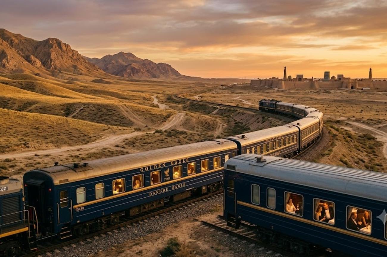 Golden Eagle Revives Silk Road Luxury Rail Journey