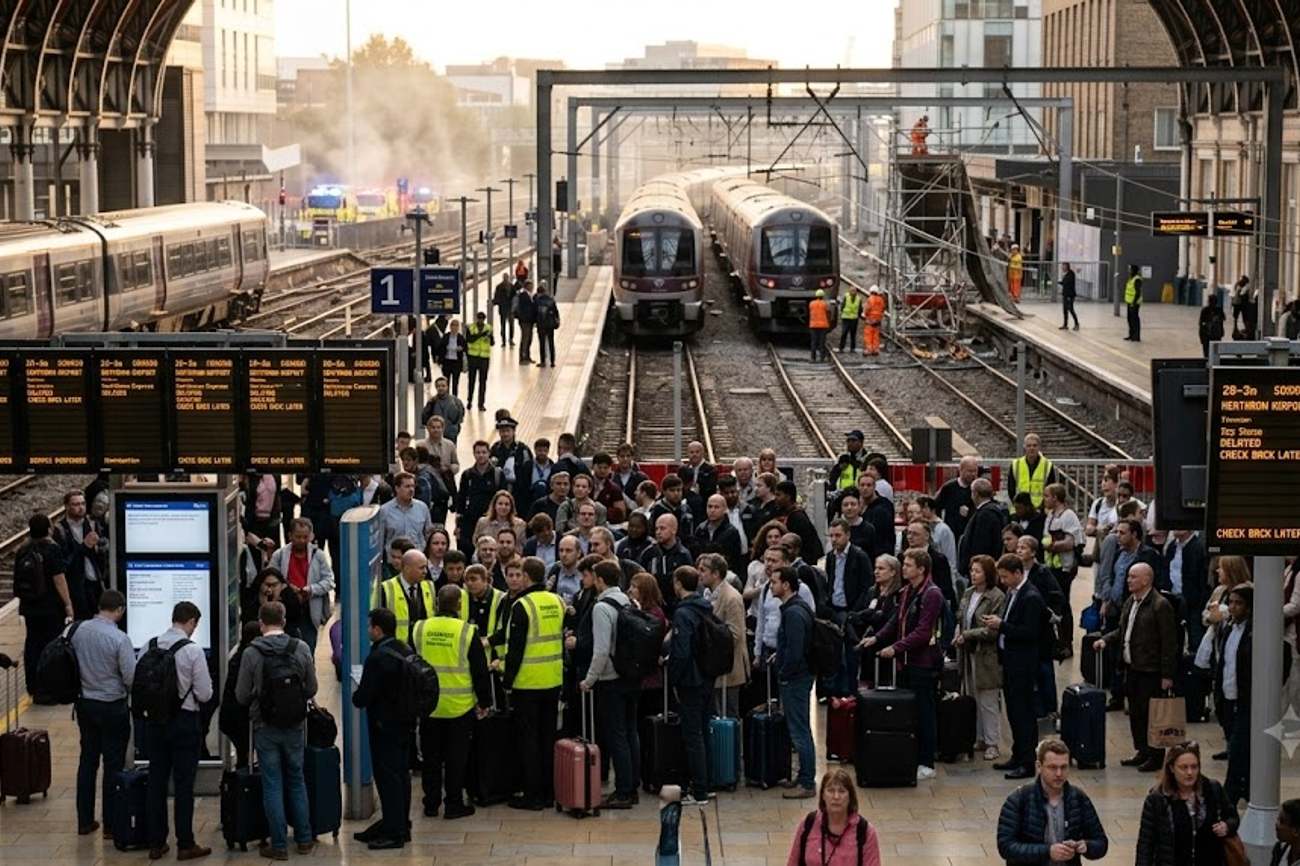 Trackside Fire Cripples Heathrow Rail Links, Triggering Widespread London Transit Chaos