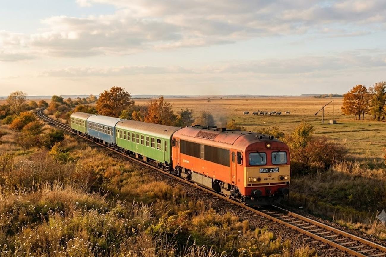 Hungary Opens Autumn Rail Route Through The Puszta