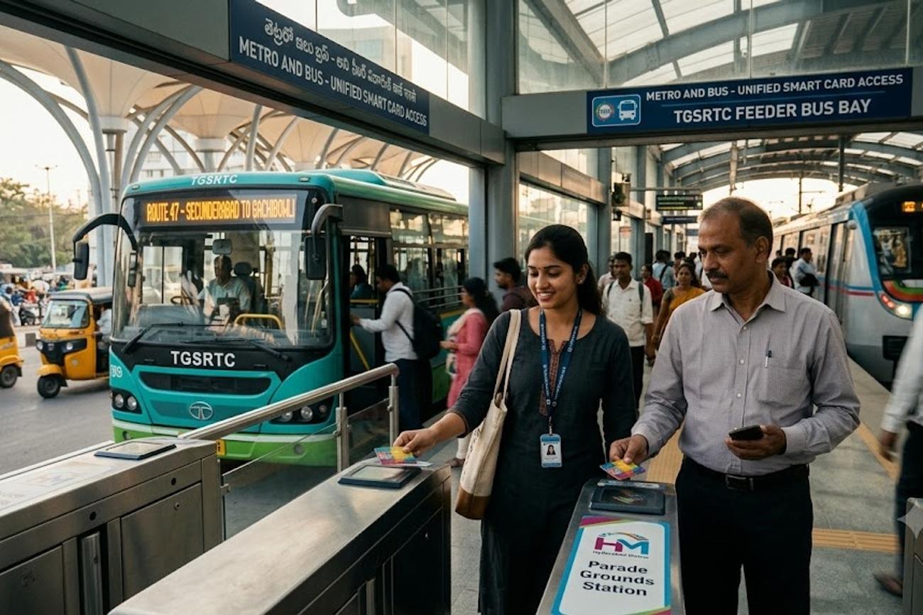 Hyderabad Metro and TGSRTC Launch Unified Travel Pass for Seamless Commuting