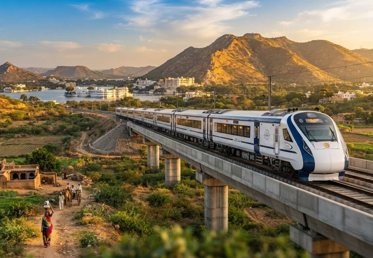 India Launches Vande Bharat Express Connecting Surat and Udaipur to Boost Gujarat-Rajasthan Travel 2026