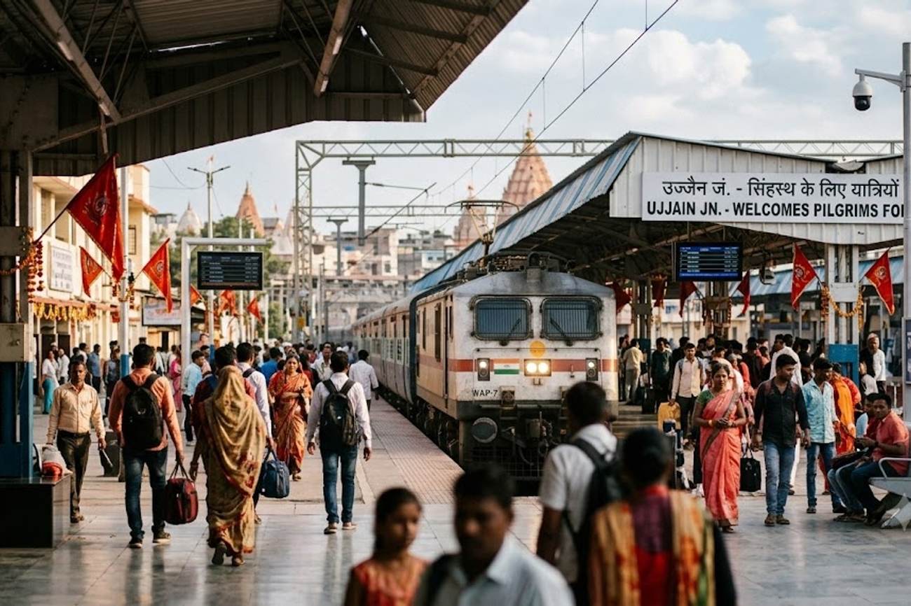 India Railways Announces Infrastructure Surge for Simhastha 2028