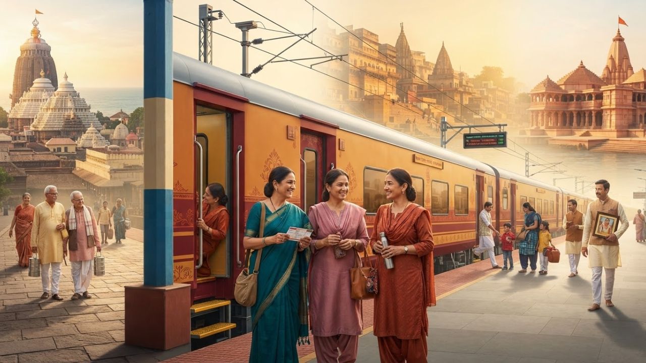 Indian Railways Launches 11-Day Bharat Gaurav Pilgrimage Train Connecting Indore to Puri, Varanasi, and Ayodhya