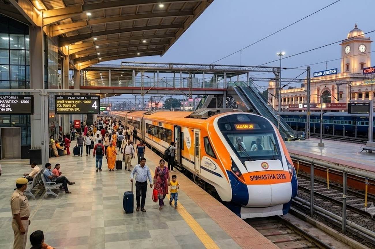 Indian Railways Announces Massive Infrastructure Surge for Simhastha 2028