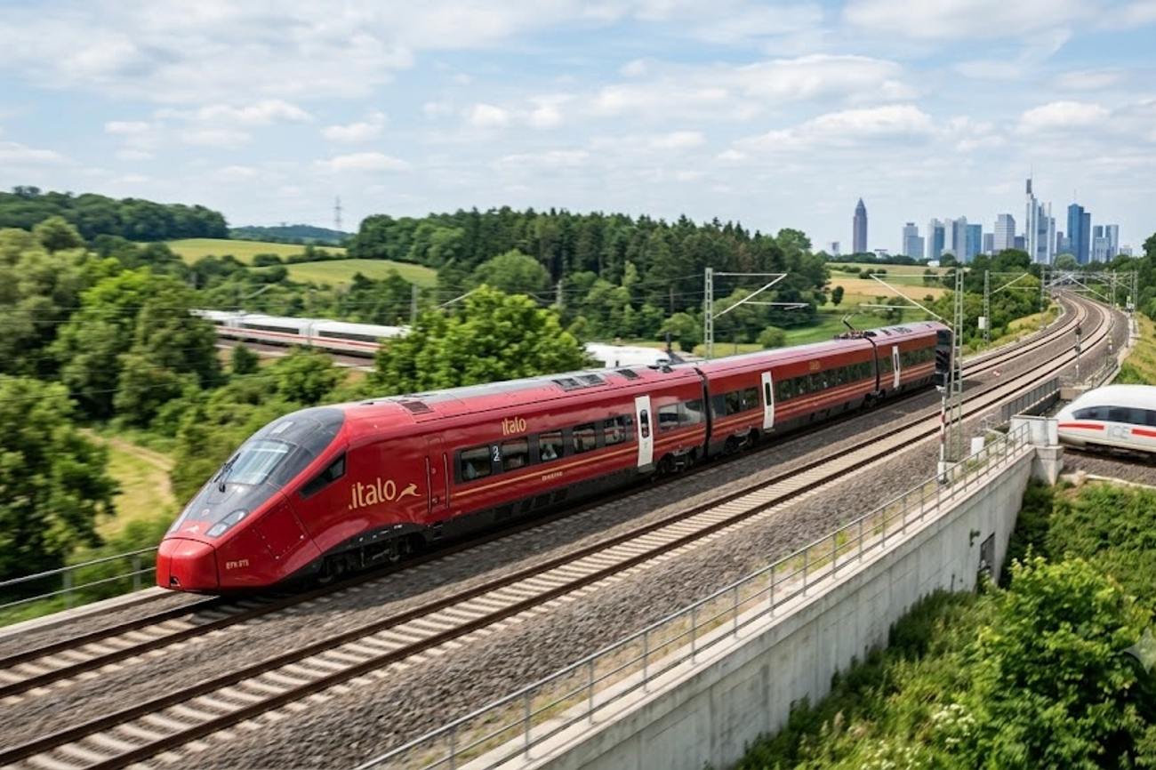 Italo Plans High-Speed Train Services Across Germany From 2028