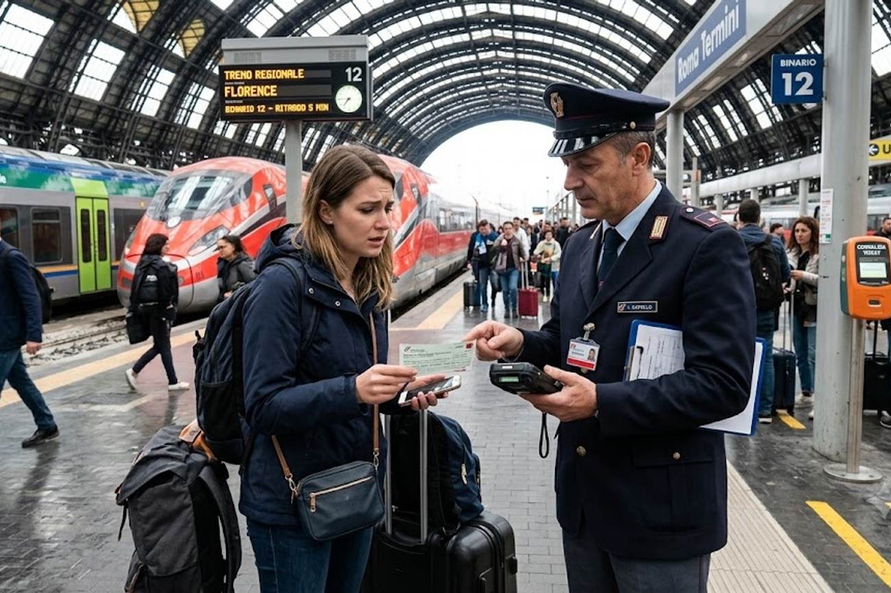 Italy Train Travel Warning For Tourists As Unvalidated Paper Tickets Risk Costly Fines