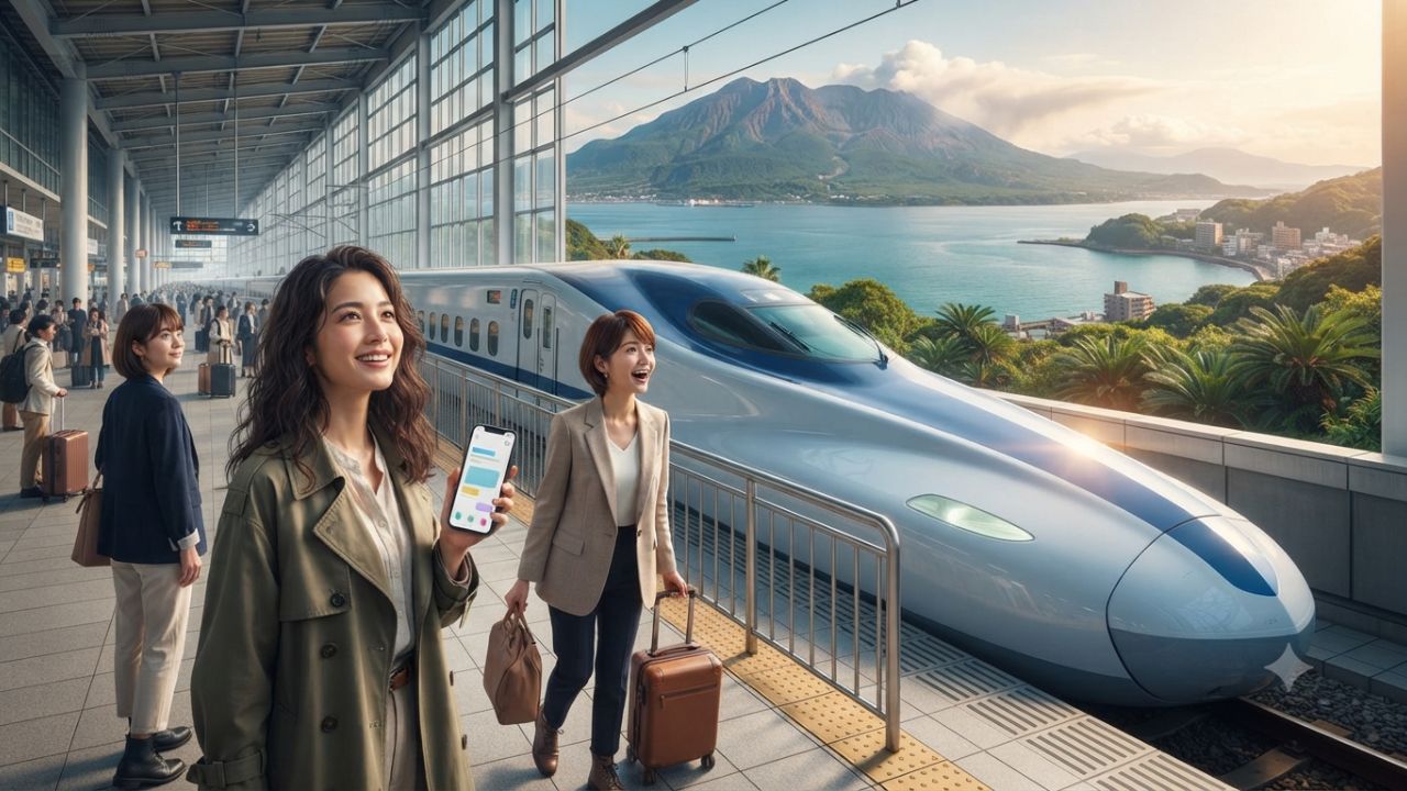 Kagoshima Offers Free Kyushu Shinkansen Bullet Train Rides to International Visitors
