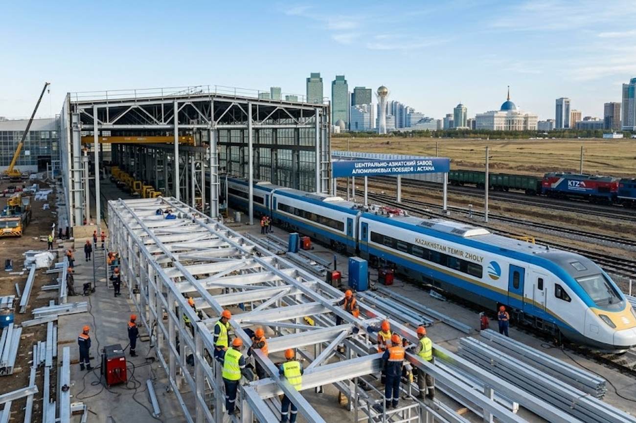 Kazakhstan Transforms Rail Travel as Astana Builds Central Asia’s First Aluminium Train Factory in 2026
