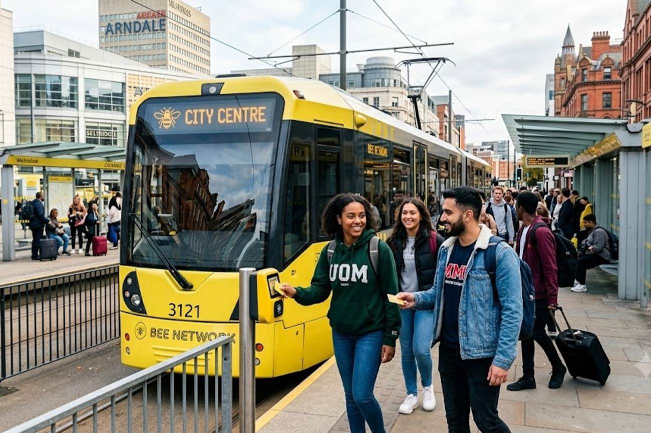 Manchester Launches Free Bee Network Tram Travel for Students Through TfGM and Aviva Partnership in 2026