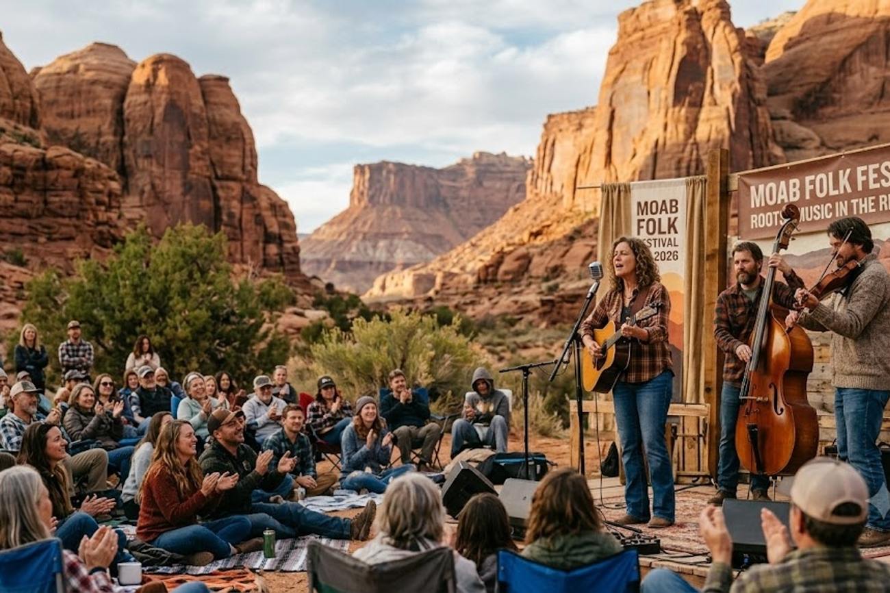 Moab Folk Festival 2026: Roots Music in the Red Rocks